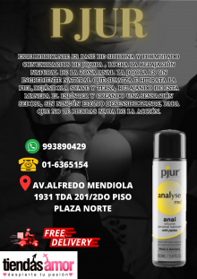 LUBRICANTE PJUR TIENDAS AMOR